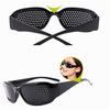 Eyes Exercise Eyesight Vision Improve Pinhole Glasses Eyeglasses Healing Black