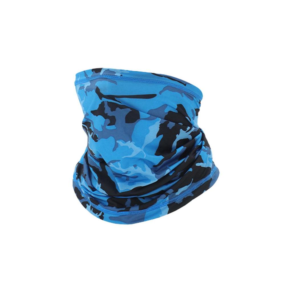 Дышащий бафф из ледяного шелка: Защита от солнца, Рыбалка, Велоспорт, Маска для лица и Утеплитель