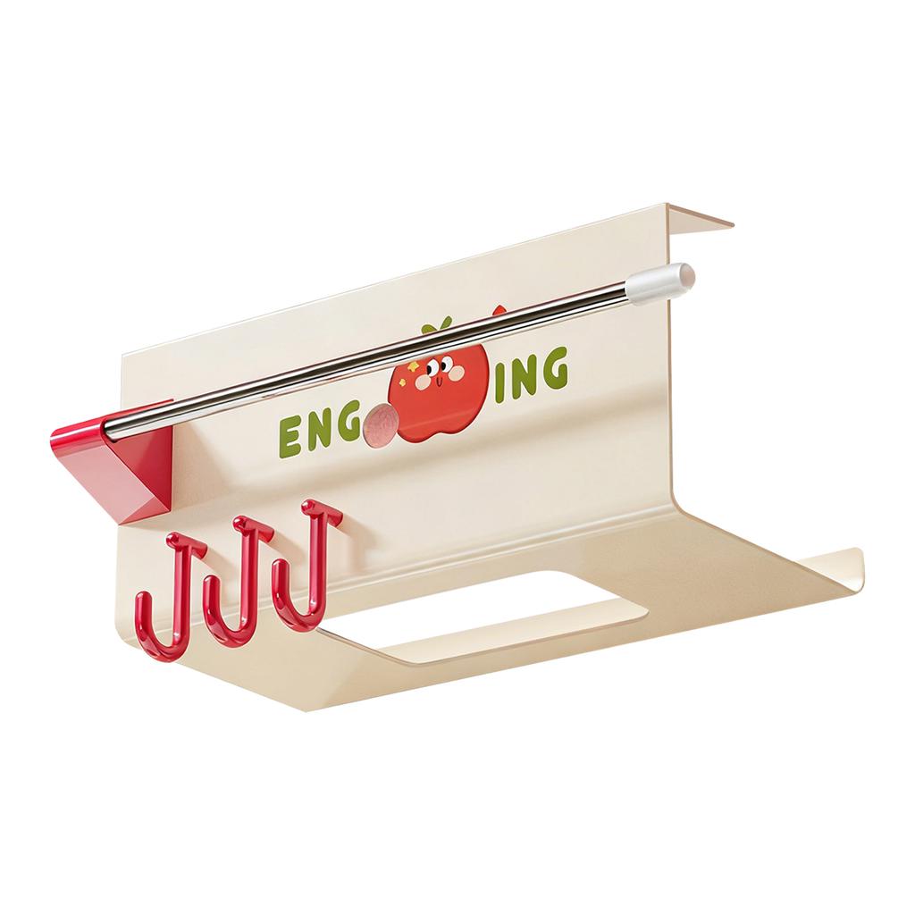 Decorative Tissue Box Holder, Wallpaper Holder With Hooks, No-drill Toilet Paper Holder | Suitable For Bathrooms, Toilets, And Kitchens