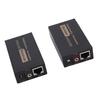 VGA Extender 328ft HD Plug and Play VGA Transmitter and Receiver HDB15 F RJ45 Sound DC3.5 Interface EU Plug