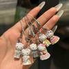 Милые Брелоки Hello Kitty Мультяшный Кот Брелок для Сумок Подарки для Пар Любовников Подарки на Годовщину