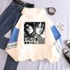 Mikasa Print Hooded Anime Attack On Titan Streetwear Men Women Patchwork Hoodies Casual Loose Pullover Harajuku Male Sweatshirt