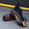 2024 Men's Soccer Shoes Large Size Ultralight Football Boots Boys Sneakers Non-Slip AG/TF Soccer Cleats Ankle Boots Unisex
