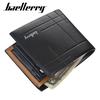 Men Short Wallets Fashion Leather Business Card Holder Bifold Wallet GZW