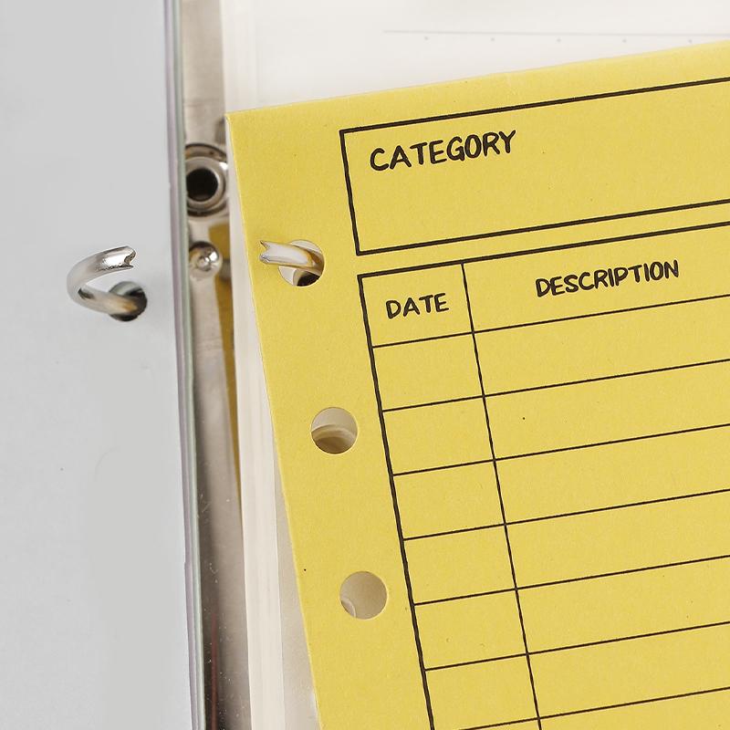 12 шт. бюджетных конвертов, картонная система денежных конвертов для экономии денег, папка-регистратор формата А6, бюджетный планировщик, органайзер, конверты, карманы