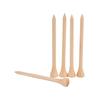 100Pcs/Set Golf Tees Bamboo Tee Golf Balls Holder 4 Size Stronger Than Wood Tees