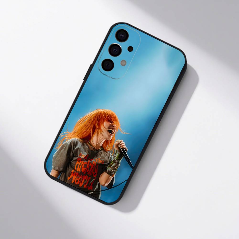 Черный чехол для телефона с изображением группы P-ParamoreS Для Samsung S25,S24,S21,S22,S23,S30,Ultra,S20,Plus,Fe,Lite,5G