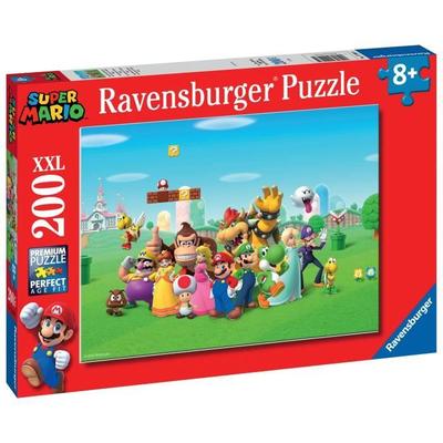 Пазл 200 деталей XXL Приключения Супер Марио, 00012993, От 8 лет, Ravensburger