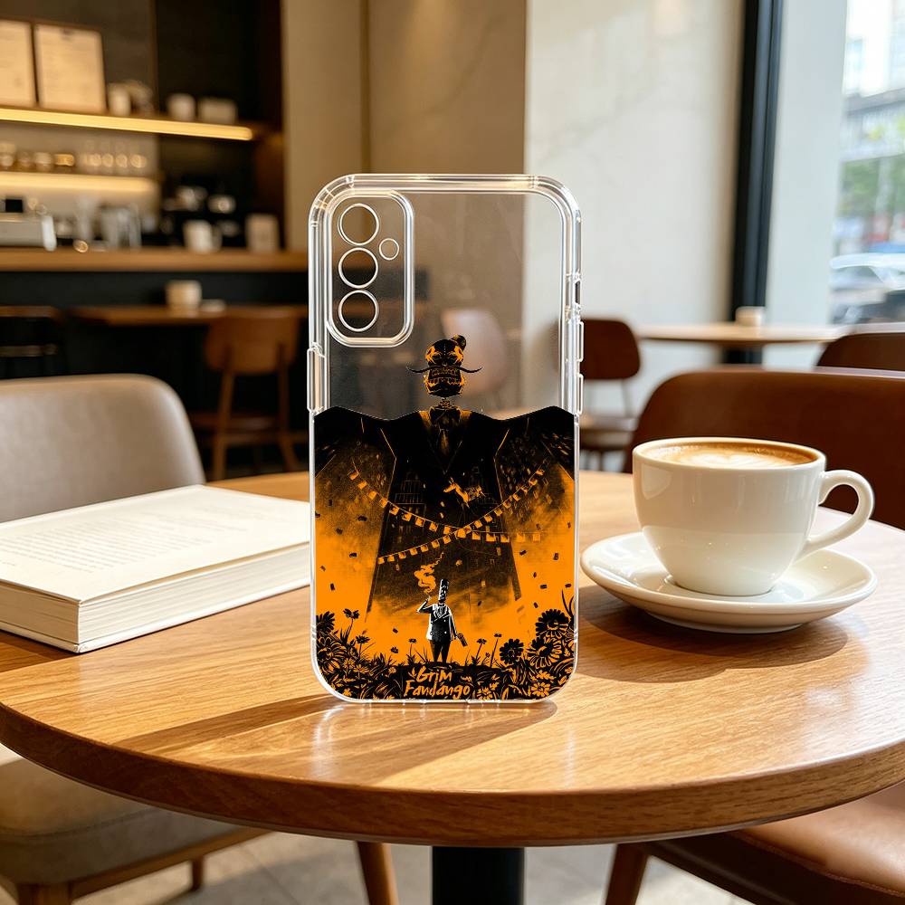 Game Grim Fandango Phone Case Transparent Silicone Soft For SamsungA10,12,20,21S,30,31,40,50,51,52,70,71