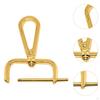2 Pieces Snap Hook Swivel Clasp Backpack Buckle Detachable Trendy DIY Portable Bag Making Lobster