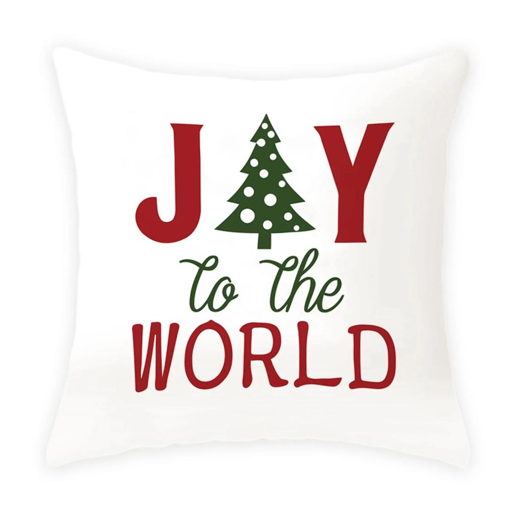 Christmas Themed Pillowcases Car Accessories Office Santa Claus Living Room Sofa Home Pillowcases