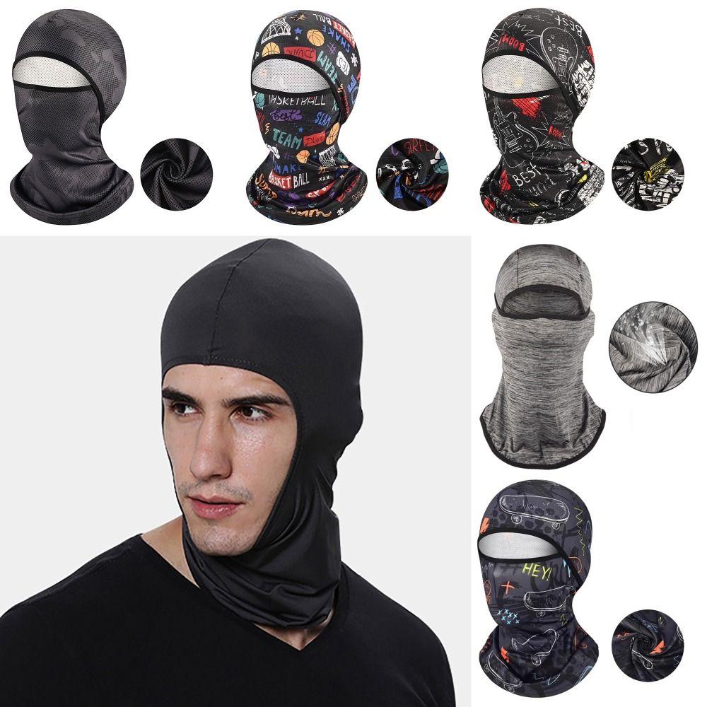 Cooling Neck Balaclava Face Mask Hiking Scarves Full Face Cap Summer Cycling Balaclava Sport