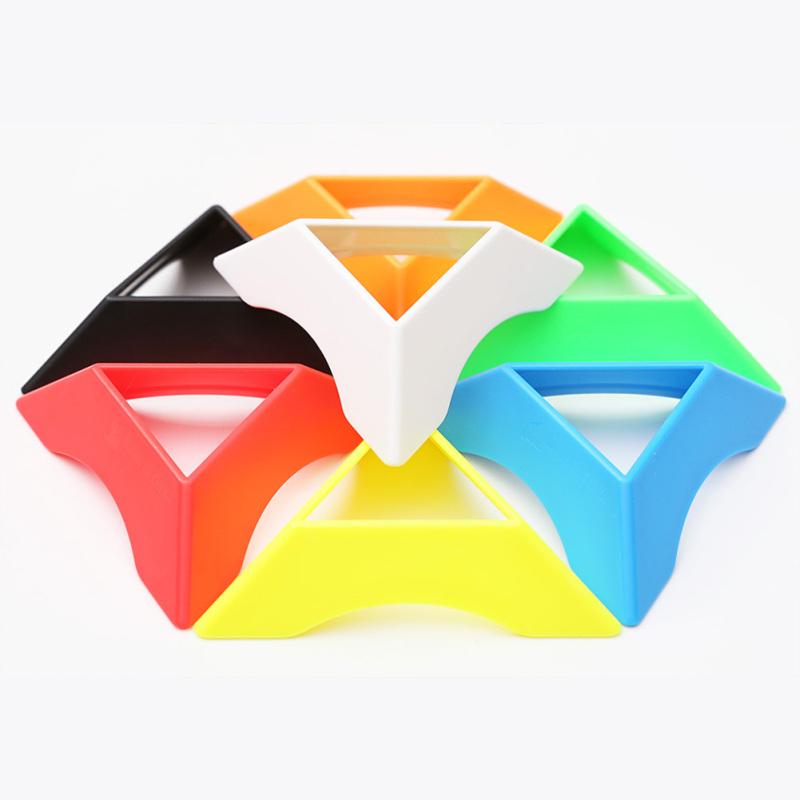 Основание Magic Cube Подставка для дисплея Треугольный разноцветный держатель для кубов Рамка Аксессуары Куб-головоломка
