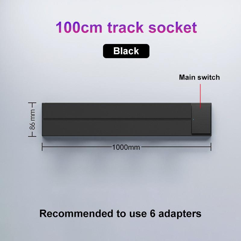 8000 Вт Универсальные розетки для дома и офиса, выдвижные, сменные, настенные выключатели-розетки, водонепроницаемая настенная трековая розетка