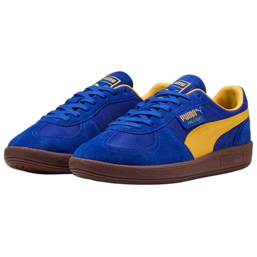 Puma Кроссовки унисекс Palermo Vintage Update Ярко-синий Солнечно-желтый 401364-02