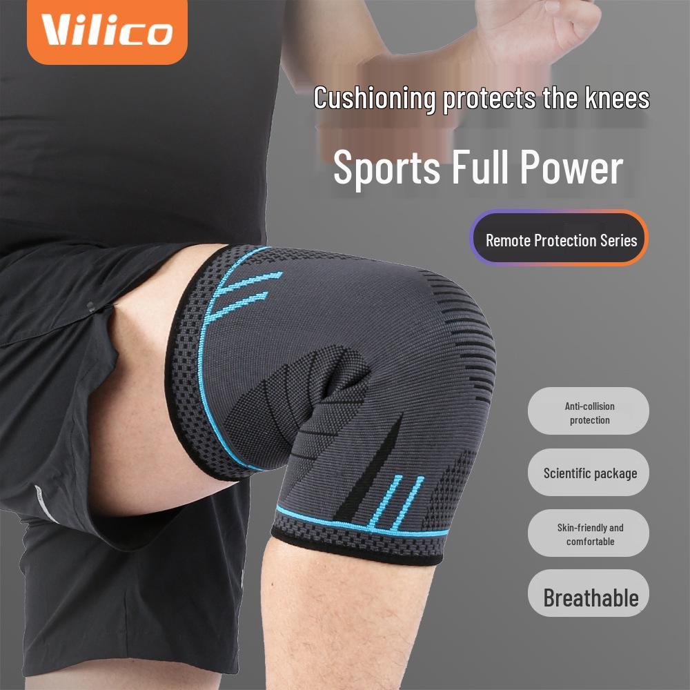 Дышащие нескользящие наколенники Vilico 3D для занятий спортом на открытом воздухе