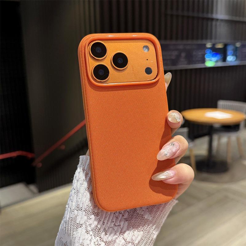 Магнитный чехол из технологичной ткани с мягким краем для Apple iPhone 17 Pro Max