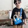 Stylish Kids Shoulder Bag In Trendy Color Block Design For Boys And Girls Perfect For Preschool