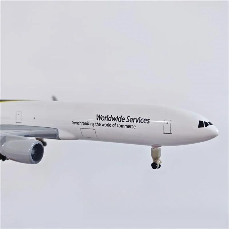 20 см Литой Md-11 UPS World Cargo Airlines с Подставкой Шасси Колеса Сплав Модель Самолета
