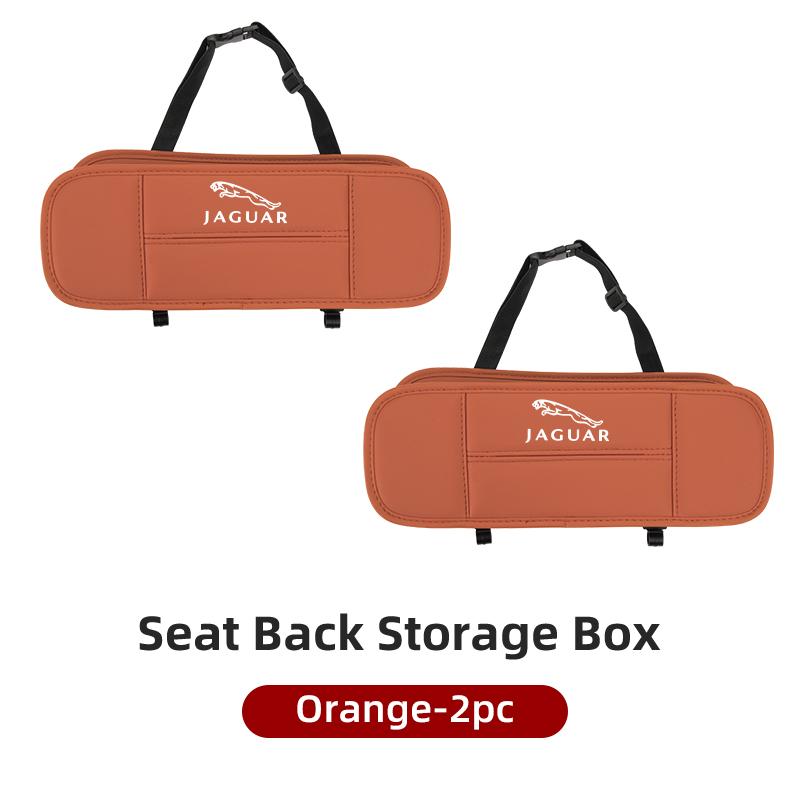 Car Seatback Organizer Tissue Storage Box Cup Holder Accessories For Jaguar XF XJ XE S-Type F-Type X-Type F-Pace I-Pace E-Pace X NN70
