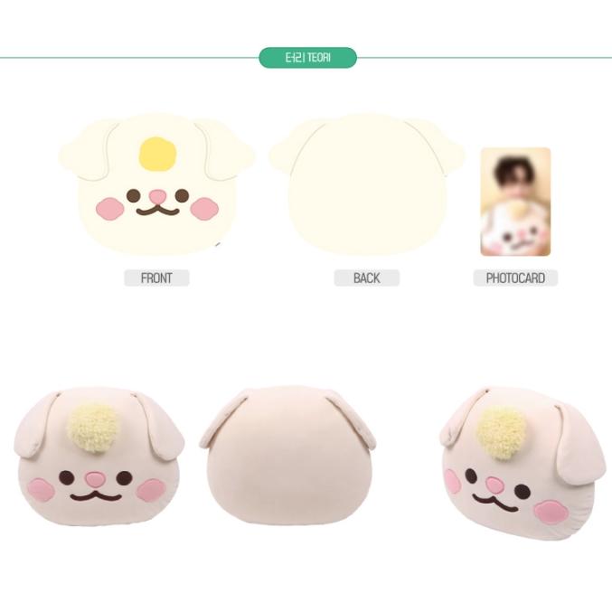 Pre-order 2023 CRAVITY POP-UP Store CCREW Face Cushion