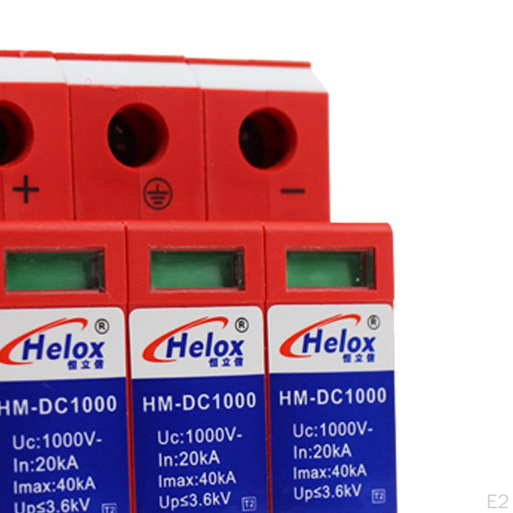 Arrester, 1000V 40kA 3 Pole , Device