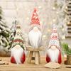 Set of 3 Christmas Christmas Tree Dwarf Interior Nordic Forest Old Man Fairy Plush Stylish and Cute Santa Claus Popular In the Nordic Creates Hanging