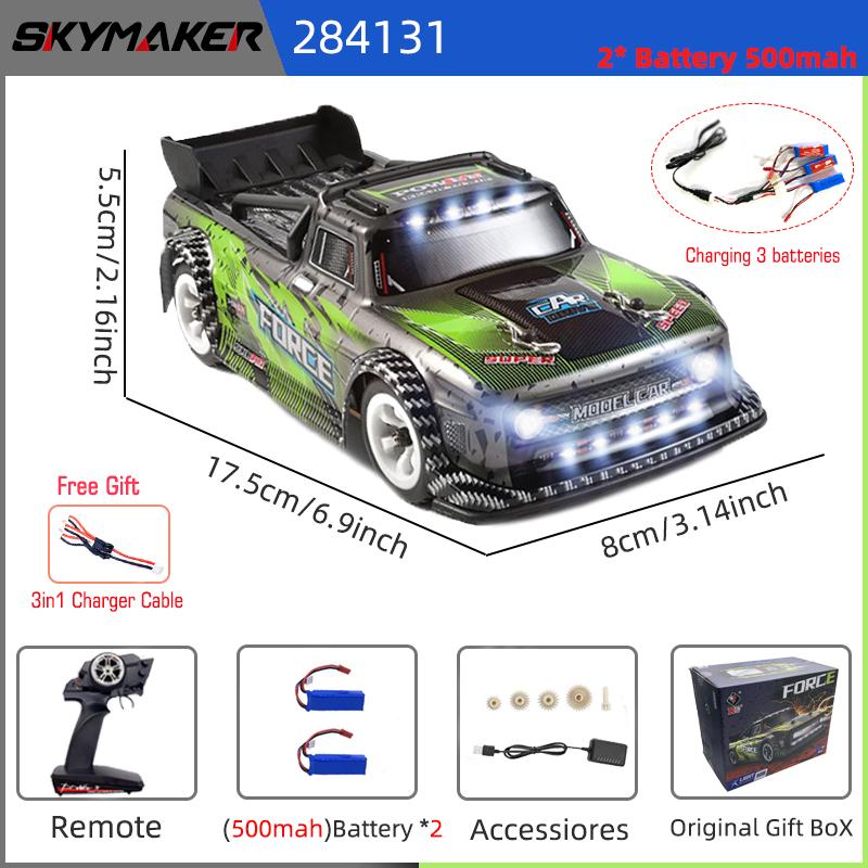 WLtoys 284131 Rc Car 1:28 4WD Drive Off-Road 2.4G 30Km/H High Speed Drift Remote Control RC Cars 1/28 Drift Toys For Boys Gift