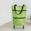 Waterproof Grocery Bag Oxford Cloth Shopping Trolley Foldable Shopping Bag with Wheel  Supermarket