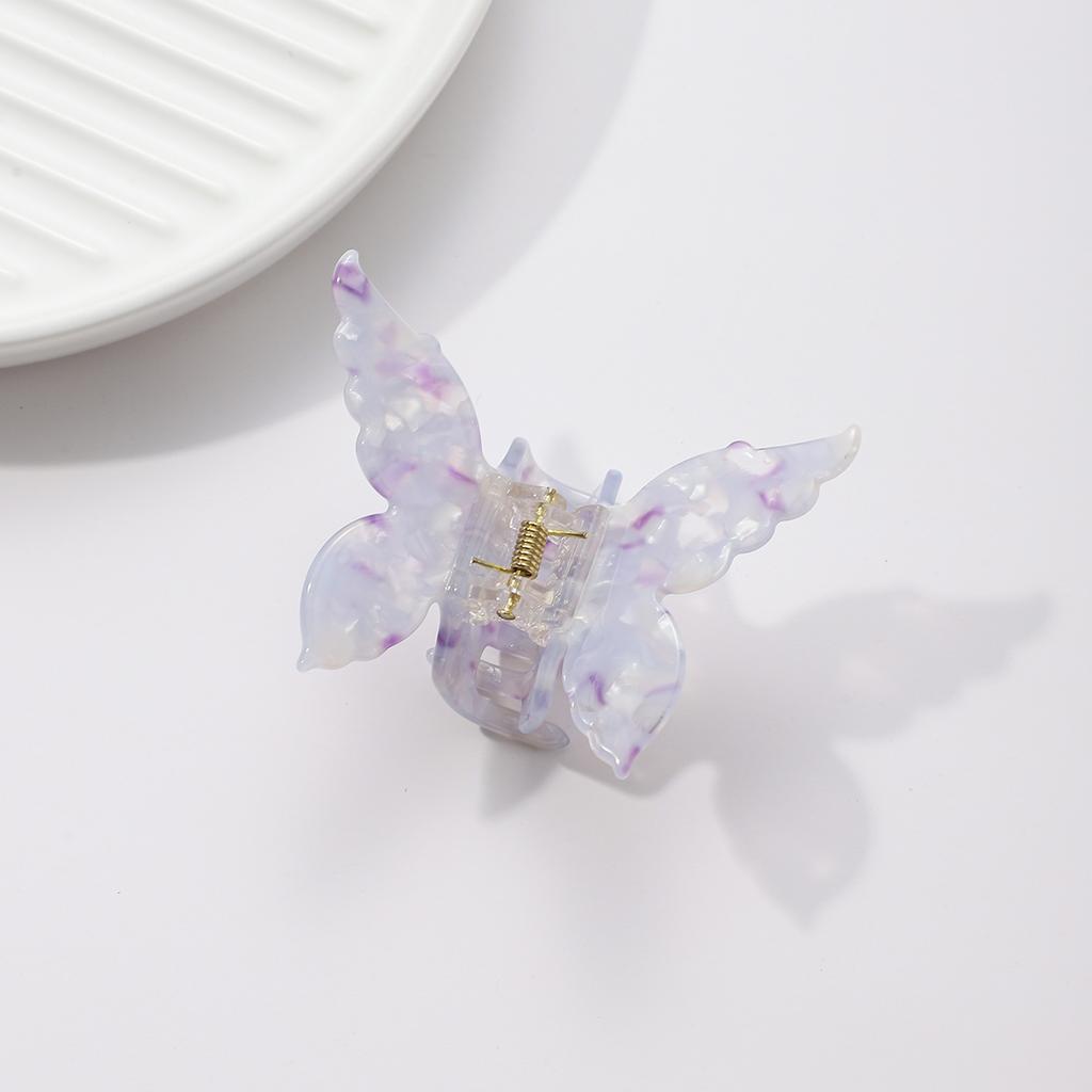 Новый ацетатный волоконный зажим для волос-бабочки, красочные французские инструменты для укладки волос, аксессуары, ретро-заколки для волос, милая заколка для волос