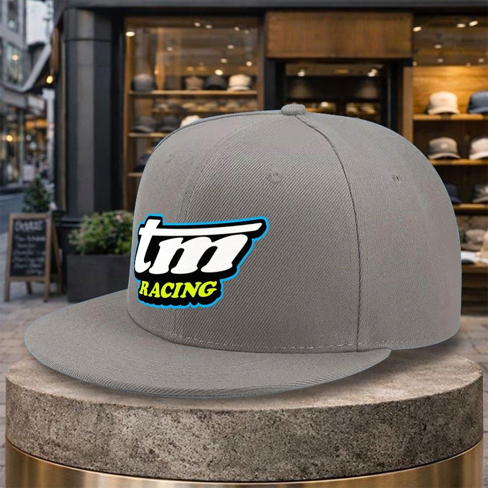 pc TM Racing Printed Baseball Cap Unisex Flat Brim HipHop Hat Street Fashion Outdoor Sports Baseball Cap Flat Brim Hat Suit