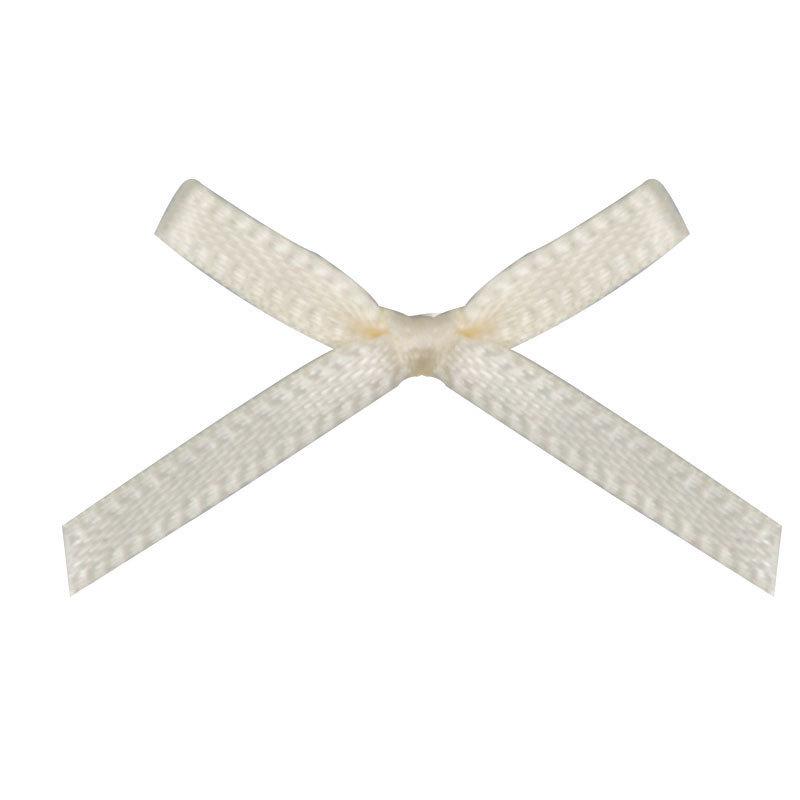Mini Polyester Ribbon Bows for Nail, Underwear, Socks & Crafts
