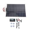 Solar Panel Kit 300W Monocrystalline Silicon Solar Panel Battery Clip Cigarette Lighter Controller and Suction Cup