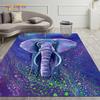 Neon Tribe Blowing Bubble, милый ковер со слоном, ковер для гостиной, спальни, украшение, коврик для кухни, ванной комнаты, нескользящий напольный коврик