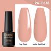 ROSALIND 7ML Rainbow Nail Gel Polish Set Art Gel Nail Polish Set For Manicure Soak Off UV LED