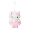 Sanrio Hello Kitty Mascot Holder Cat 413542 (White Ballerina)