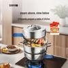Набор пароварок SANHO Imagine Fresh 28 см, 3-слойный, из нержавеющей стали