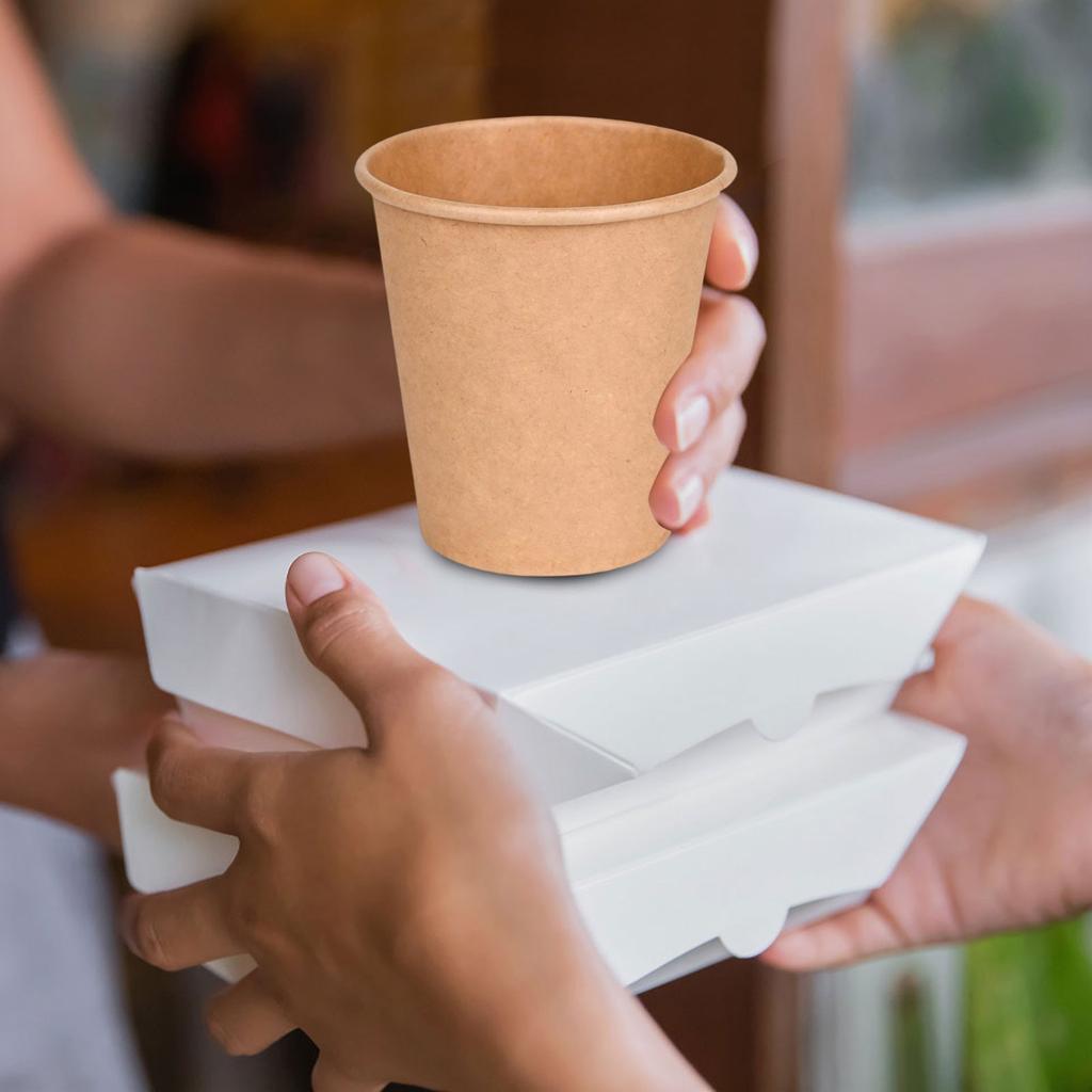 Бумажный стаканчик Одноразовый стаканчик Стакан для воды, Подходит для пикников, барбекю, путешествий и мероприятий