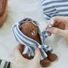LINE FRIENDS Коричневый плюшевый брелок для ключей «Ленивый день»