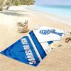 Beach Towel with MSV Duisburg German Club Badge, Quick Dry Lightweight, Ultra Soft Absorbent, for Vacation Pool Gift