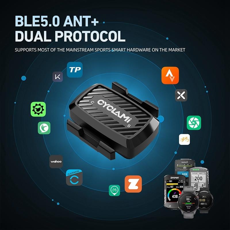 CYCLAMI Датчик каденса Скорость C1 ANT+ IPX6 Спидометр GPS Крепление для велокомпьютера Для GARMIN iGPSPORT BSC100s Bryton XOSS G2 plus G+