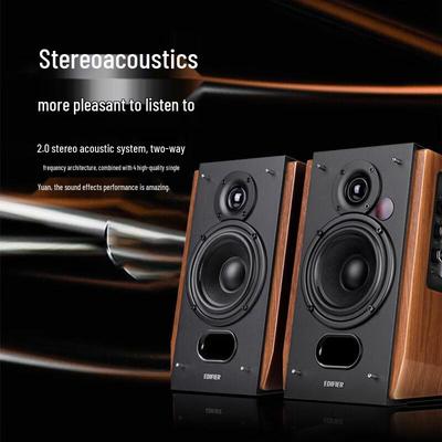 Edifier R1700BT+ Classic 2.0 Bluetooth Настольные колонки CN вилка (адаптер в комплекте)