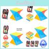 Unique 5cm Kids' Puzzle Cube Educational Twisting Magic Cube Toy For Mind Development