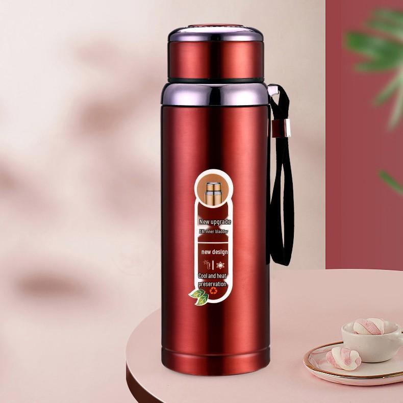 Большая термобутылка из нержавеющей стали 316 для занятий спортом на открытом воздухе