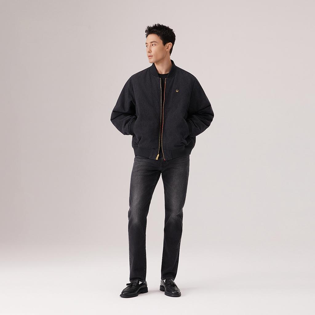 Levis Год Лошади Ограниченная Серия Свободная Модная Классическая Повседневная Удобная Куртка с Воротником-стойкой Унисекс куртки 006NO-0000