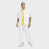 Nike Футболка с круглым вырезом с вышитым логотипом Мужские топы Желтый AR4999-709