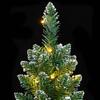 Artificial Christmas Tree Slim Design with 150 LEDs 120 cm