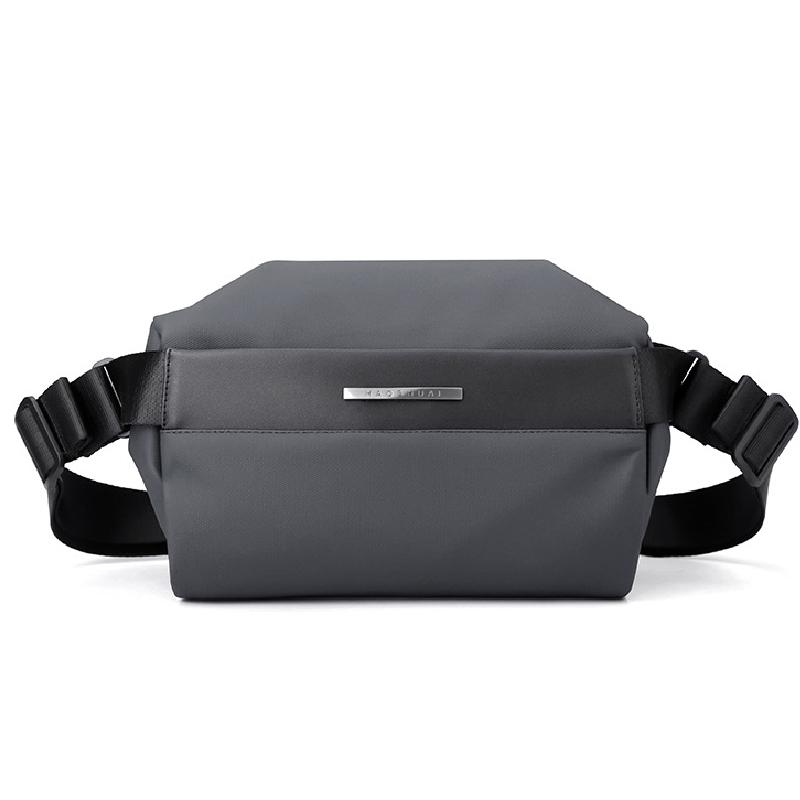 Fashion Solid Color Men Waist Packs 2022 New High Quality Waterproof Nylon Crossbody Bags Casual Sport Storage Chest Bag Pocket