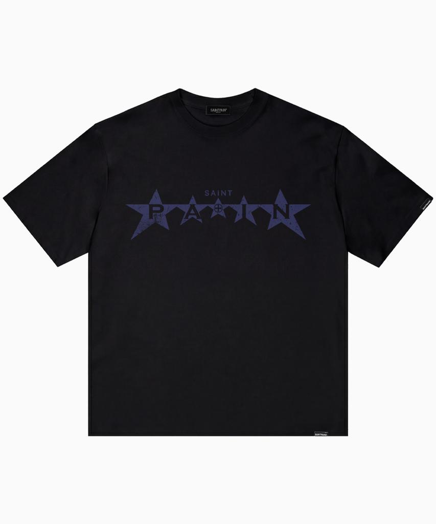 SAINTPAIN Sp Saint Star Short Sleeve T-Shirt Black
