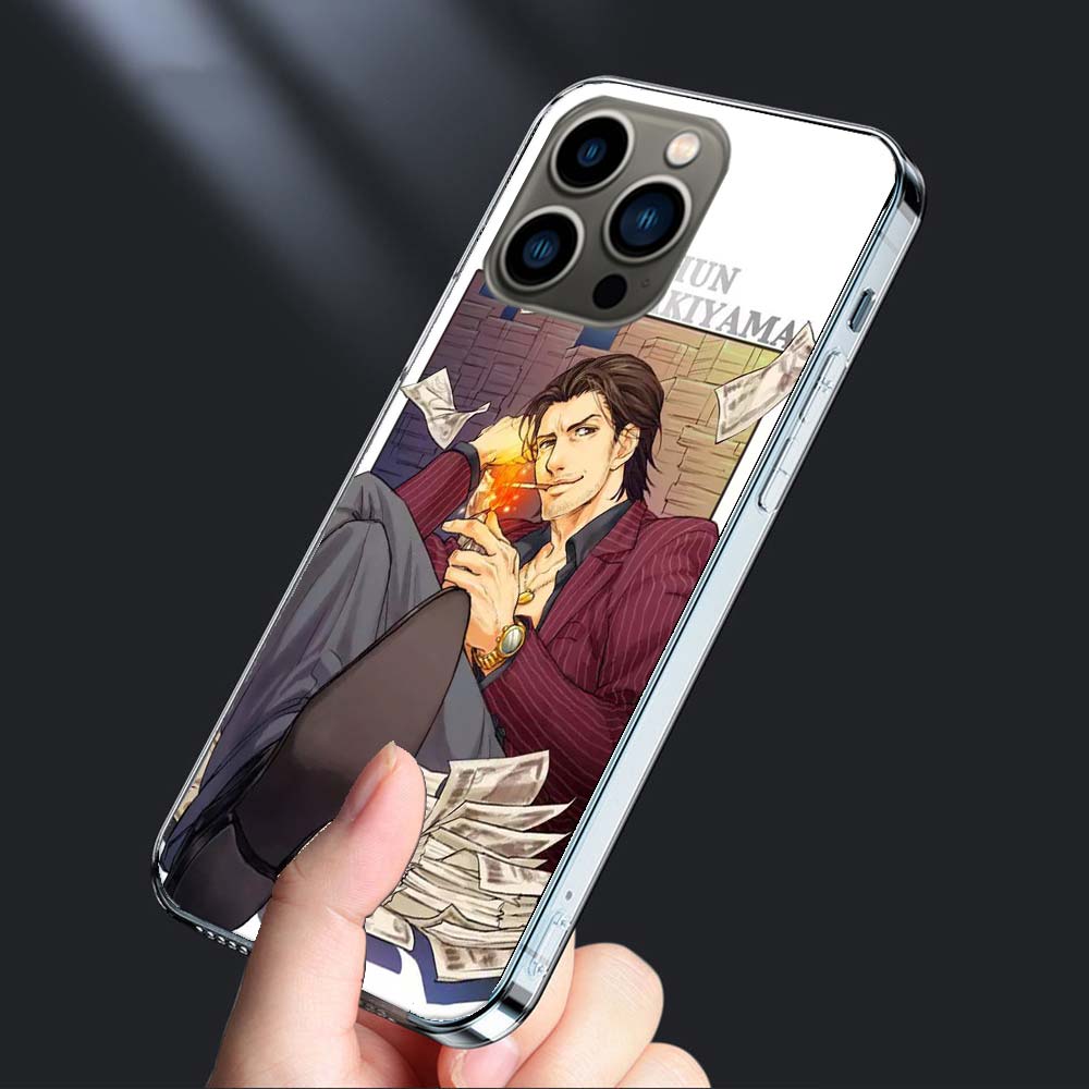 Чехол для телефона с игрой Yakuza 0 Для iPhone 16E 15 Pro 14 Plus 17E 16 17 Pro Max Air 11 12 13 Mini Ударопрочный Capa Милый Чехол TPU Cle